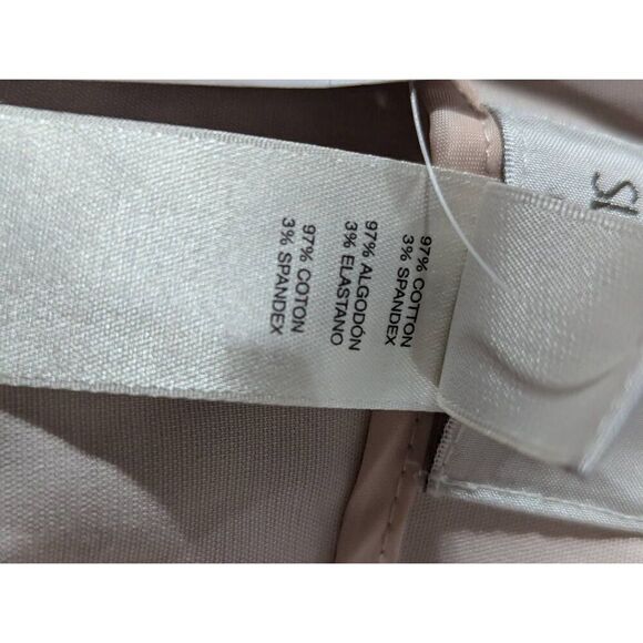 Chico's So Slimming Women's Cream Mid-Rise Cropped Capri Jeans Size 0.5P NWT - Picture 8 of 8